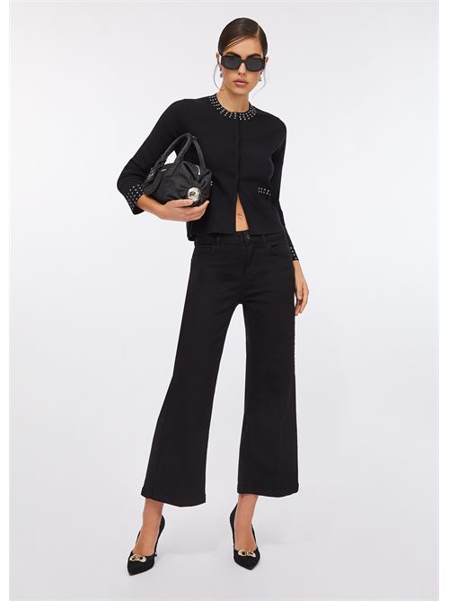 Jacket woman black LIU JO | MF5044MS49I/22222